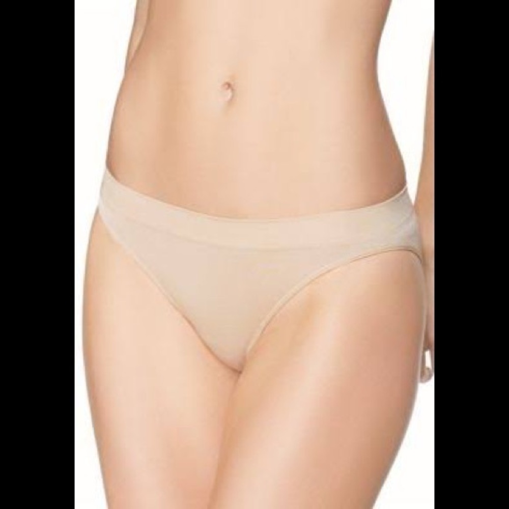 Halogen - Seamless Hi-Cut Bikini. Completely Seamless Design -  Beige Brush - 2X